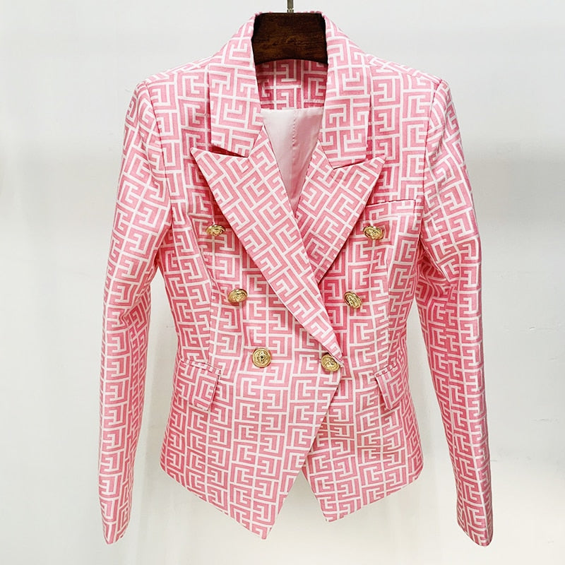 “LIONESS “ Jacquard Blazer