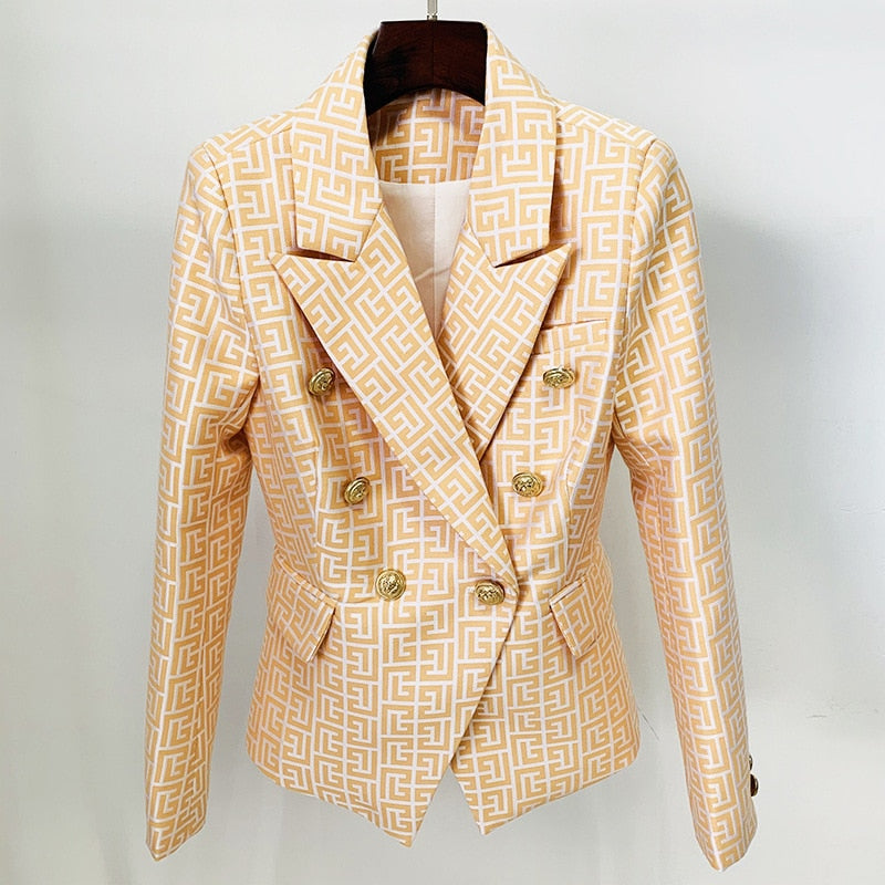 “LIONESS “ Jacquard Blazer