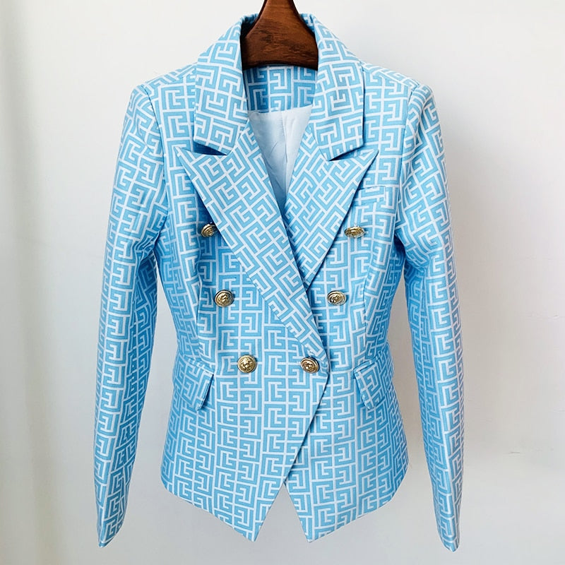 “LIONESS “ Jacquard Blazer